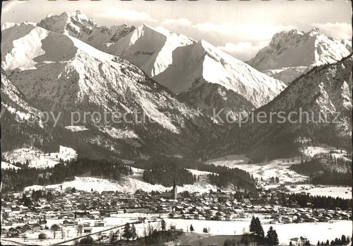 Oberstdorf Krottenspitzen Fuerschiesser und Kratzer