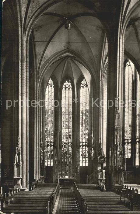 Soest Arnsberg Evangelische Kirche  Sankt Maria zur Wiese Mittelschiff und Chor