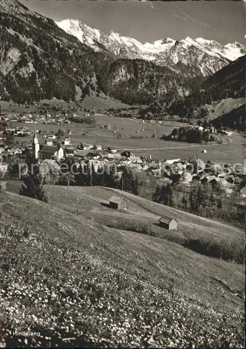 Hindelang Bad Teilansicht