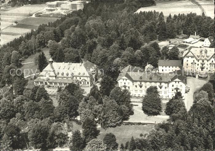 Bad Steben Fliegeraufnahme Stahl- Moor- und Radiumbad