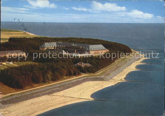 Utersum Fliegeraufnahme Sanatorium