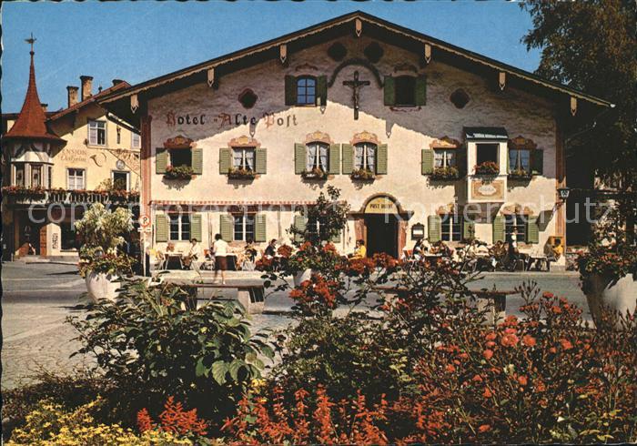 OBERAMMERGAU Bayern Hotel Alte Post