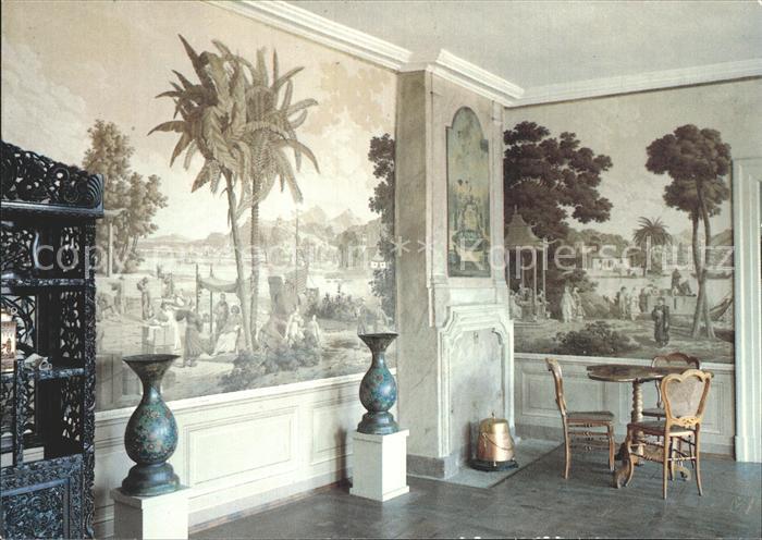 Mueglitztal Schloss Weesenstein Bildtapete mit Chinamotiven