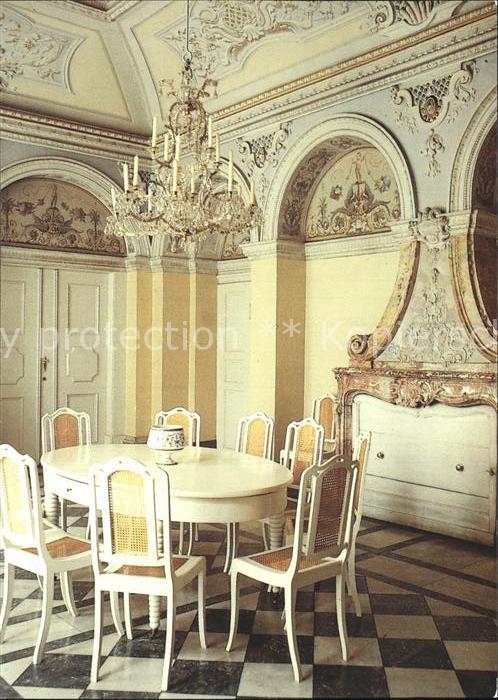 Mueglitztal Schloss Weesenstein Speisezimmer