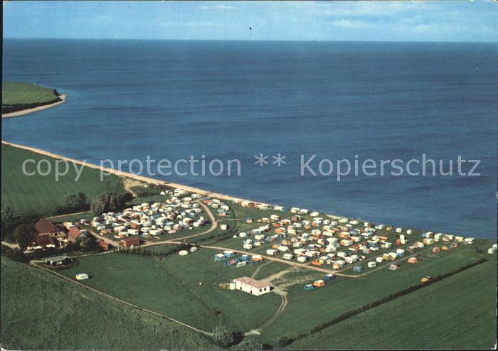 Waabs Fliegeraufnahme Campingplatz