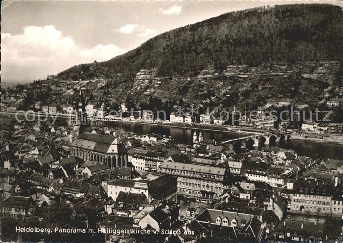 Heidelberg Neckar Heiliggeistkirche