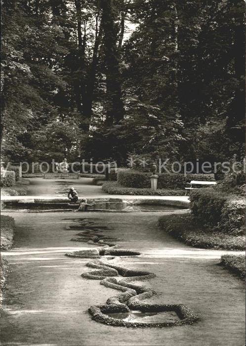Schwetzingen Schlossgarten Vogelbad