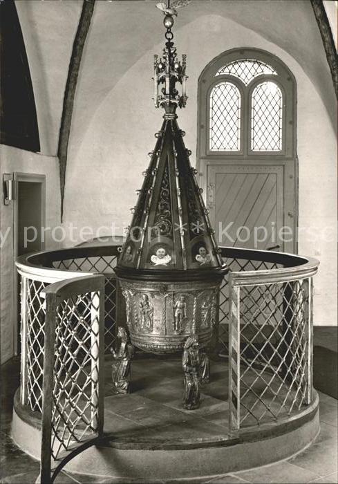 Moelln Lauenburg Sankt Nikolai Taufe von 1509