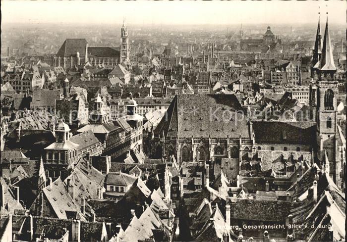 NueRNBERG  CITY Stadtansicht Burg