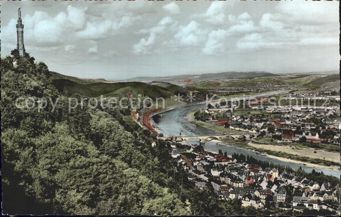 TRIER CITY Panorama Moseltal Mariensaeule