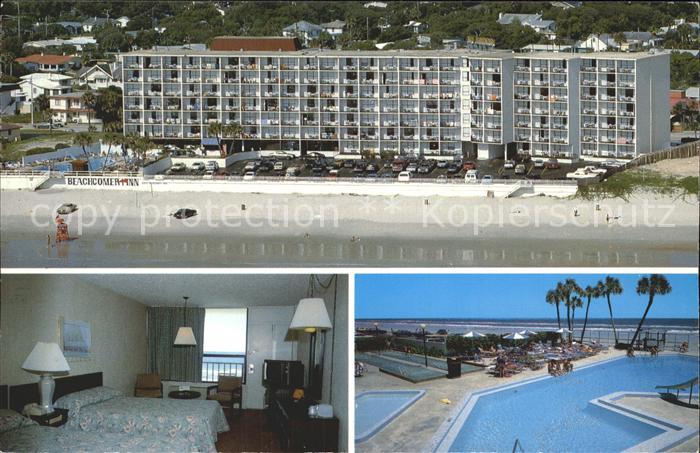Daytona Beach Beachcomer Oceanfront Inn Hotel Swimming Pool