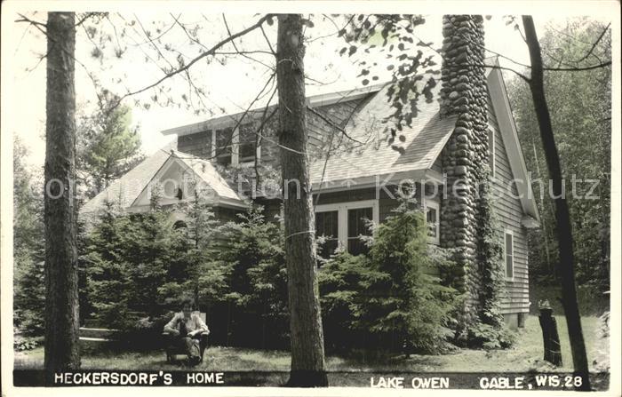 Cable Wisconsin Heckersdorfs Home Lake Owen