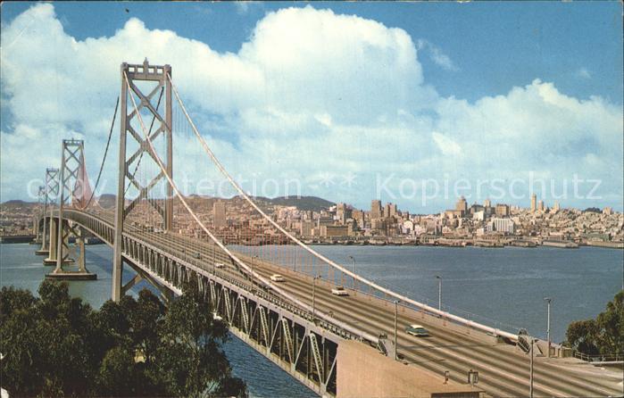San Francisco California Oakland Bay Bridge