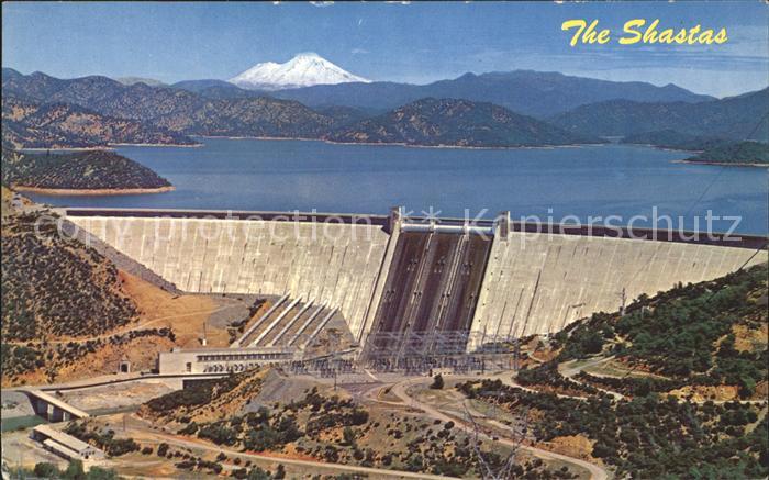 Shasta Lake The Shastas Mountain Lake Dam