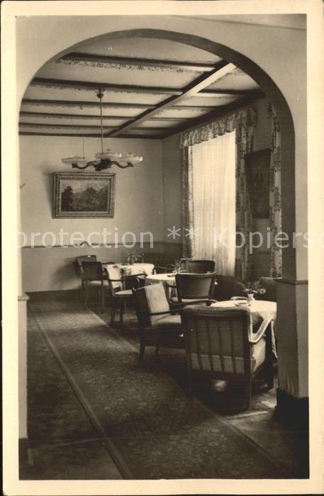 Oberhof Thueringen FDGB Erholungsheim Stachanow Restaurant