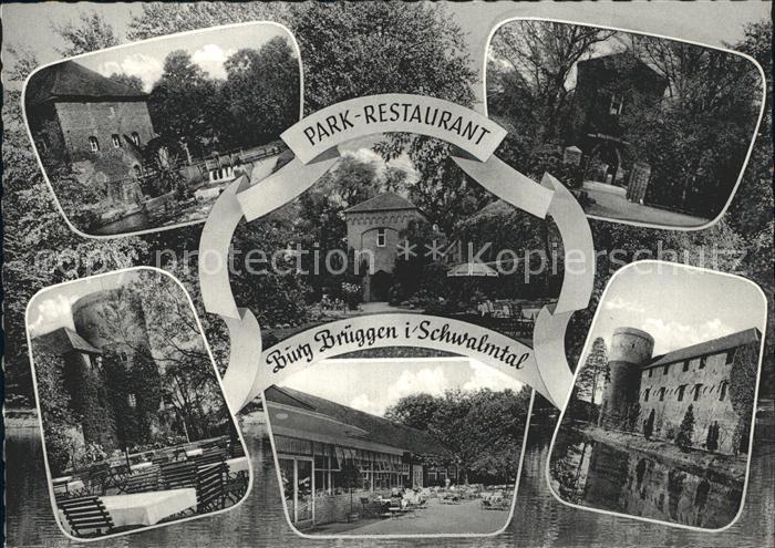 Amern Park Restaurant Burg Brueggen Ruine Aussichtsturm