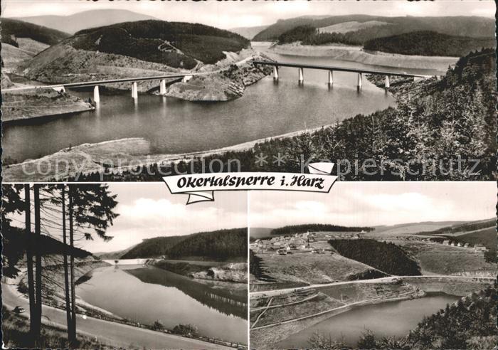 Okertalsperre Panorama Stausee