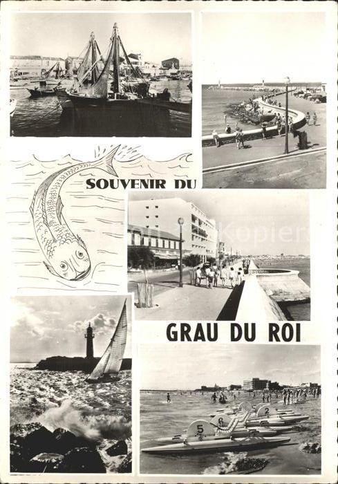 Grau-du-Roi Port Boulevard Maritime Promenade Jetee
