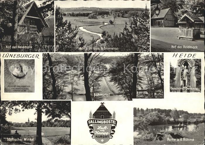 Fallingbostel Hof der Heidmark Boehmetal Guichard Denkmal Idyllischer Winkel Aug
