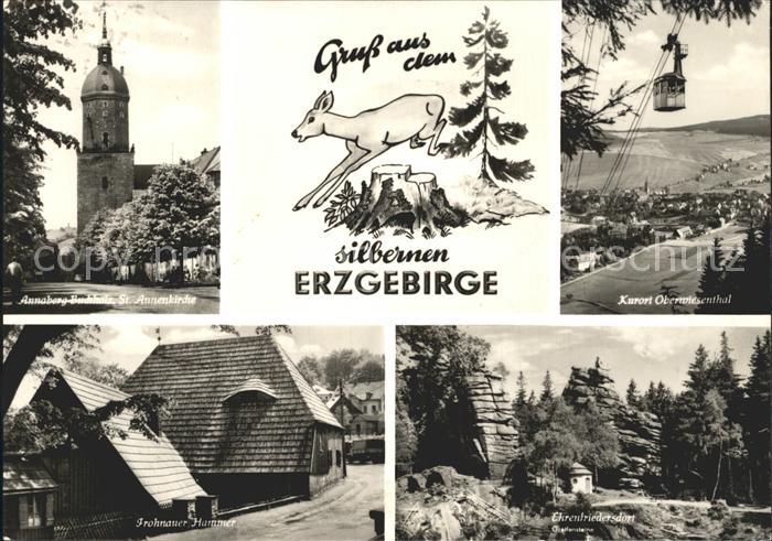 Oberwiesenthal Erzgebirge Kurort Bergbahn Ehrenfriedersdorf Greifensteine Felsen