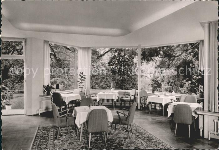 Bad Kissingen Sanatorium Dr Werlich Aufenthaltsraum