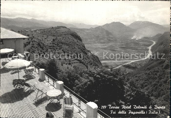 Fai della Paganella Terras Hotel Dolomiti di Brenta Fernsicht