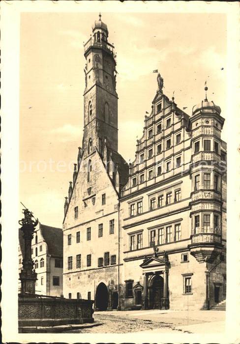 Rothenburg Tauber Rathaus