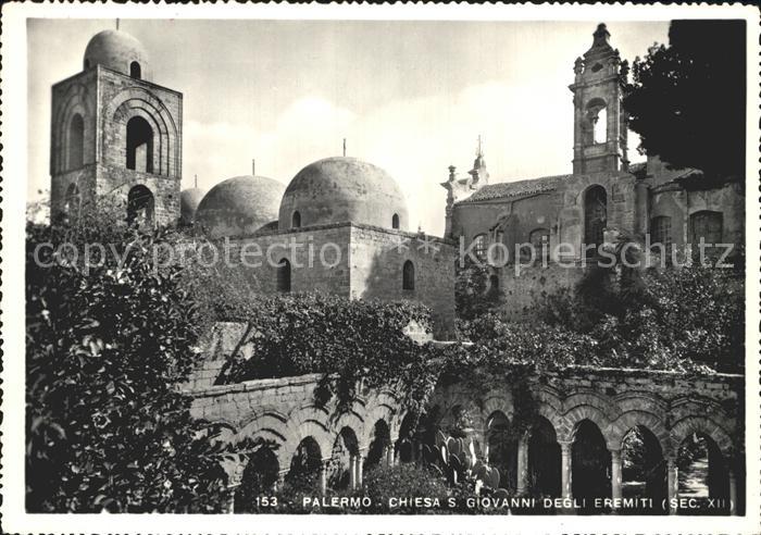 Palermo Sicilia Chiesa San Giovanni degli Eremiti Kirche