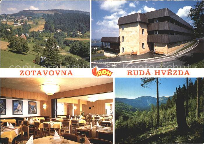 Benecko Semily Zotavovna Ruda Hvezda Krkonose Erholungsheim Waldpartie Riesengeb