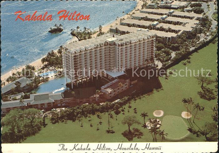 Honolulu The Kahala Hilton aerial view