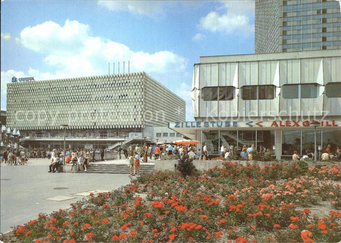 BERLIN  CITY Alexanderplatz Hauptstadt der DDR