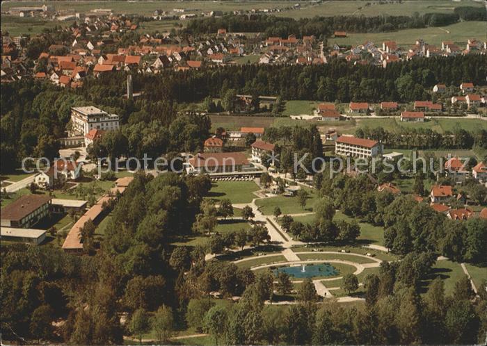 Bad Duerrheim Hoechstgelegenes Solbad Europas im Schwarzwald Fliegeraufnahme