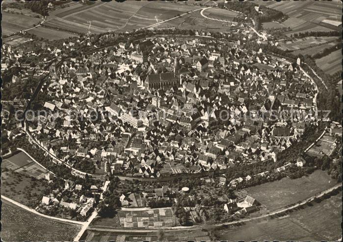 Noerdlingen Original Fliegeraufnahme Original Straehle Bild Nr 1749a