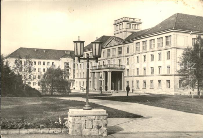 Bad Berka Zentralklinik fuer Lungenkrankheiten und Tuberkulose