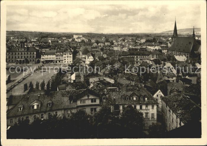 Weimar Thueringen Marktplatz Nationaltheater Herderkirche