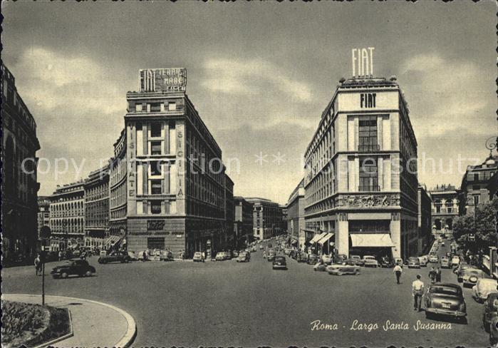 Roma Rom Largo Santa Susanna Square Platz