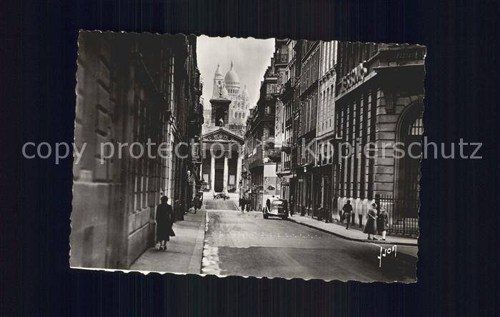 Paris Rue Laffite Eglise Notre Dame de Lorette Basilique du Sacre Coeur