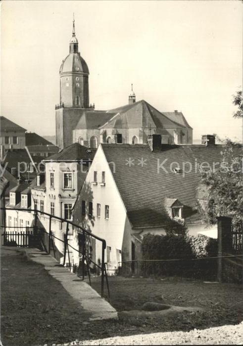 Annaberg-Buchholz Erzgebirge Turnergasse Kirche