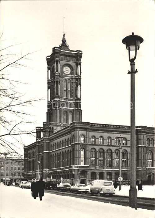 BERLIN  CITY Rathaus Hauptstadt der DDR