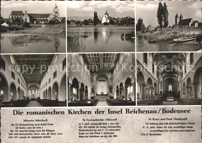 Reichenau Bodensee Romanische Kirchen der Insel