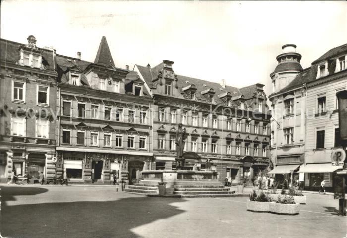 Crimmitschau Markt Brunnen