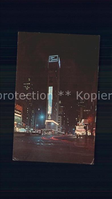 New York City Times Square by night