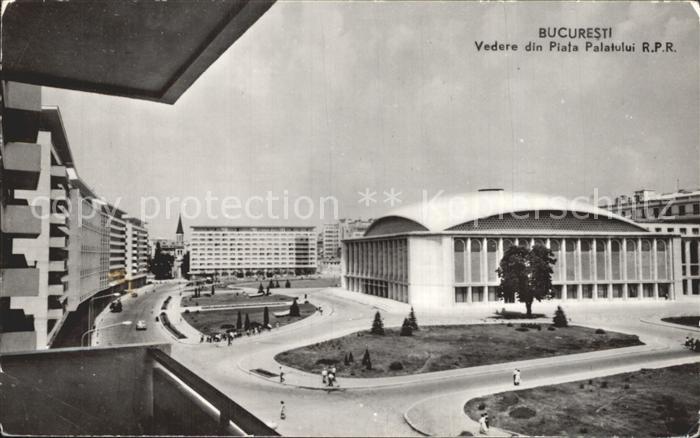 Bukarest Vedere din Piata Palatului