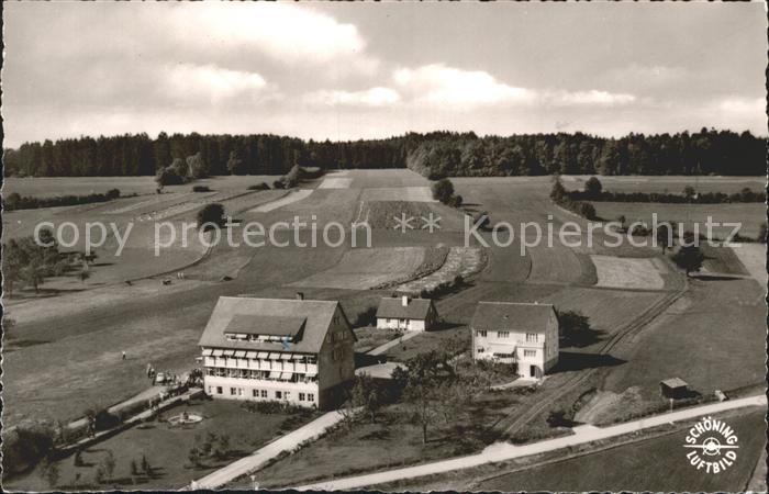 Schoemberg Schwarzwald Sanatorium Calmette Fliegeraufnahme