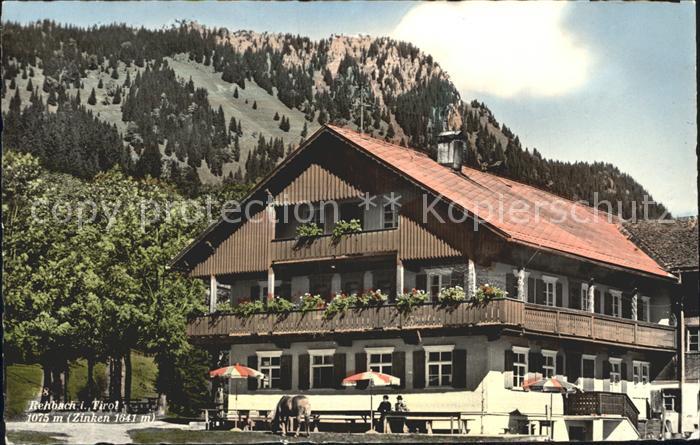 Rehbach Tirol Pension Weinwirtschaft