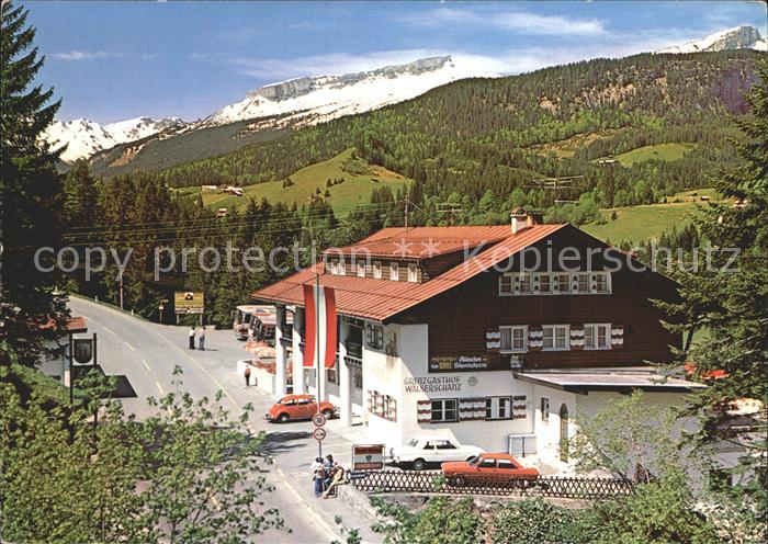 Kleinwalsertal Grenzgasthof Walserschanz