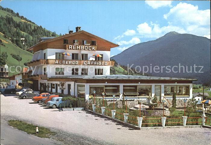 Innichen Suedtirol Albergo Capriolo Gasthaus zum Rehbock