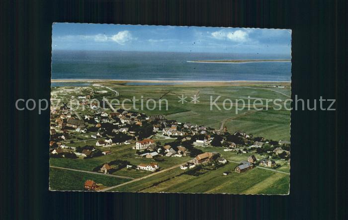 Norddorf Amrum Fliegeraufnahme