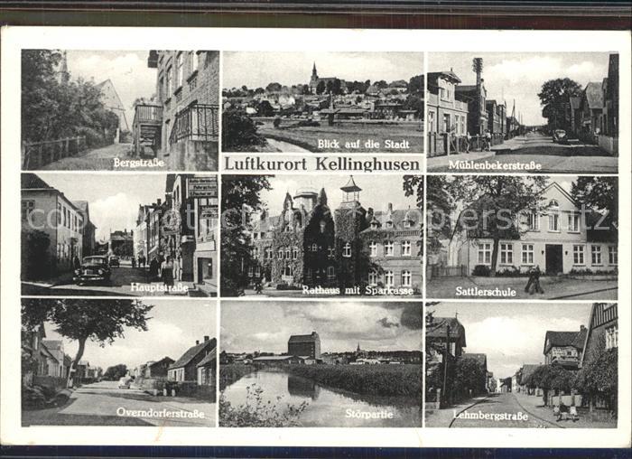 Kellinghusen Muehlenbekerstrasse Bergstrasse Lehmbergstrasse