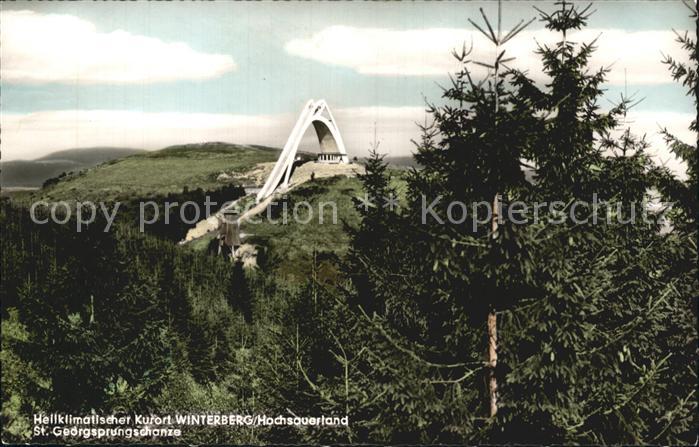 Winterberg Hochsauerland St Georg Sprungschanze